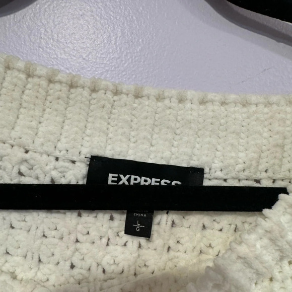 Cream express knit sweater - Picture 3 of 4
